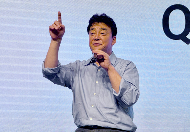 백종원 더본코리아 대표이사가 3일 서울 신라호텔에서 열린 