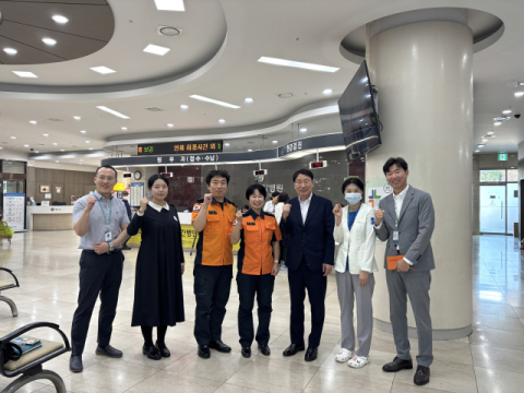 보강병원 대구 119구급상황관리센터 현장방문 간담회