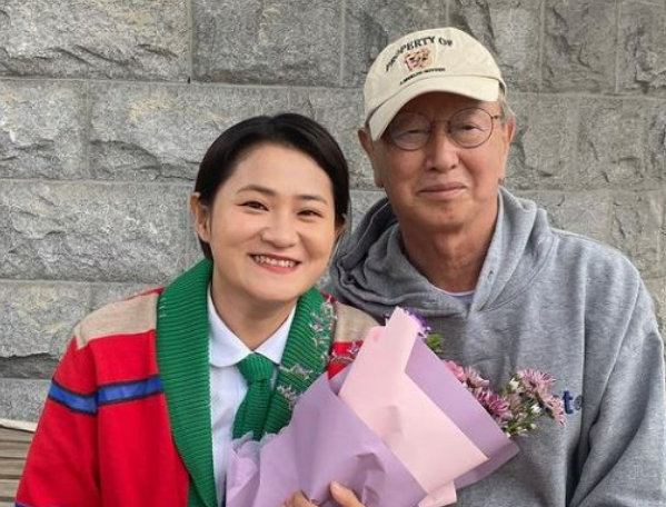 김신영, 전유성. 인스타그램