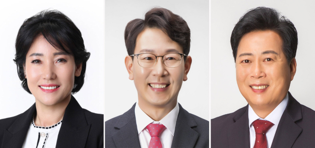 대구 수성구의회 김소은 의원·남정호 의원·김중군 의원(왼쪽부터)