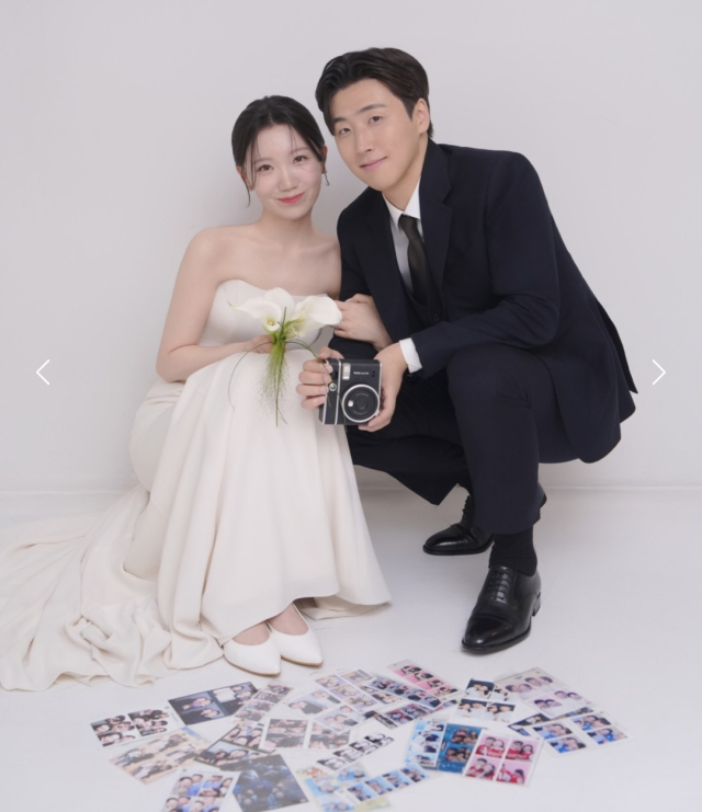 신랑 이제진 군과 신부 안현주 양