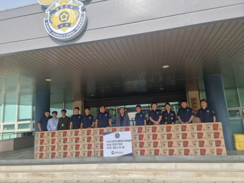 진외택 신진종합건설 회장 포항교도소 위문