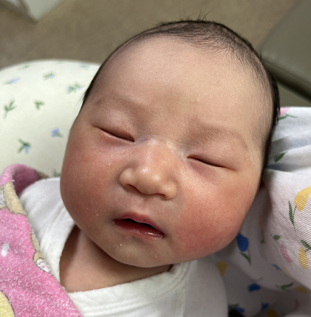 이정은 산모 아기