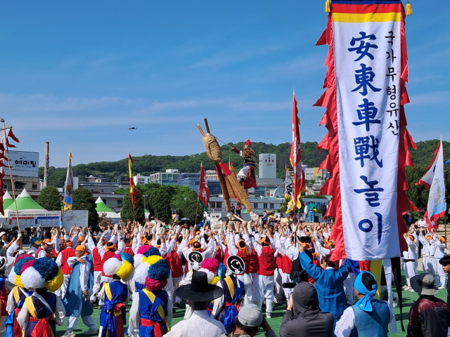 지난해 열린 탈춤축제에서 진행된 