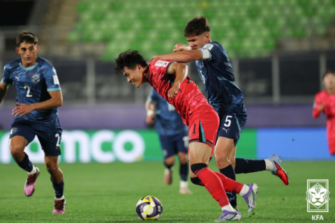 한국, 10명 싸운 파라과이와 0-0…U-20 월드컵 2경기 1무 1패
