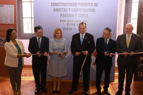 전쟁기념사업회, 파나마 외교부와 국제교류전 개막