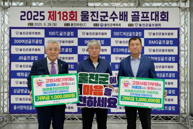 고향사랑기부. 울진군 제공