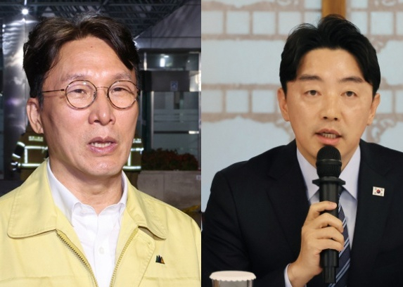 김민석 총리, 강훈식 대통령 비서실장. 연합뉴스
