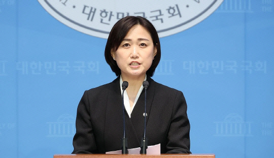백승아 더불어민주당 원내대변인. 연합뉴스