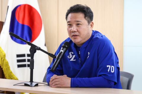 '1차전에서 승부 본다' 삼성 라이온즈 박진만 감독의 다짐