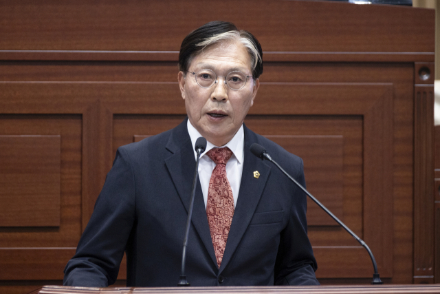 윤철남 경북도의원. 경북도의회 제공