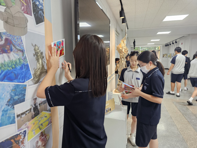 대구학생문화센터는 오는 9일부터 12월 12일까지 미술영재 학생들의 창작 작품을 학교로 찾아가 전시하는 