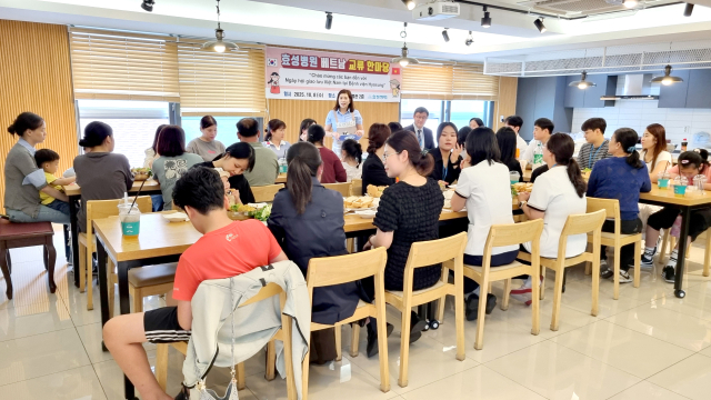 의료법인 경동의료재단 효성병원은 지난 8일 효성병원 별관 맘스카페&키친에서 추석맞이