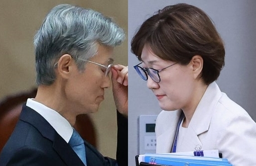 조희대 대법원장, 김현지 대통령실 제1부속실장(전 총무비서관). 연합뉴스