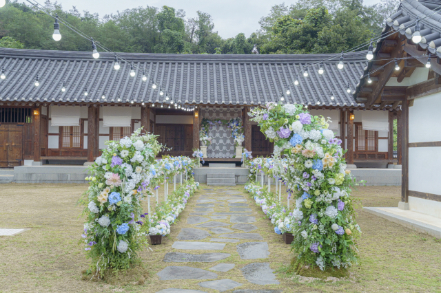 영주 선비문화테마파크 스몰웨딩장 모습. 영주시 제공