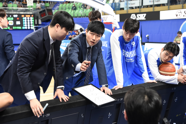 대구 한국가스공사 페가수스를 이끄는 강혁 감독. KBL 제공