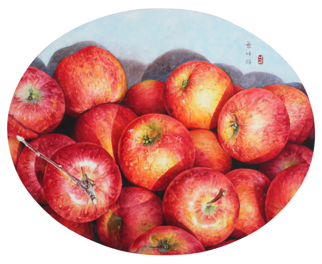 금나라, 추억만지기 2025-1, 40×50cm, watercolor on cotton paper