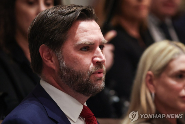 JD 밴스 미국 부통령. 연합뉴스
