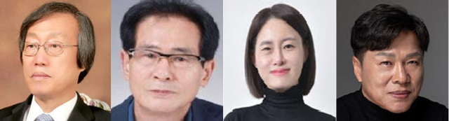(왼쪽부터) 손수성 시인, 최영효 시인, 이현정 시인, 정원일 시인