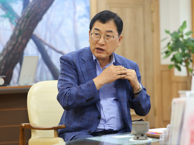 주낙영 경주시장이 2025 APEC 정상회의를 역대 가장 성공적인 APEC으로 치루겠다는 의지와 각오룰 밝히고 있다. 경주시 제공