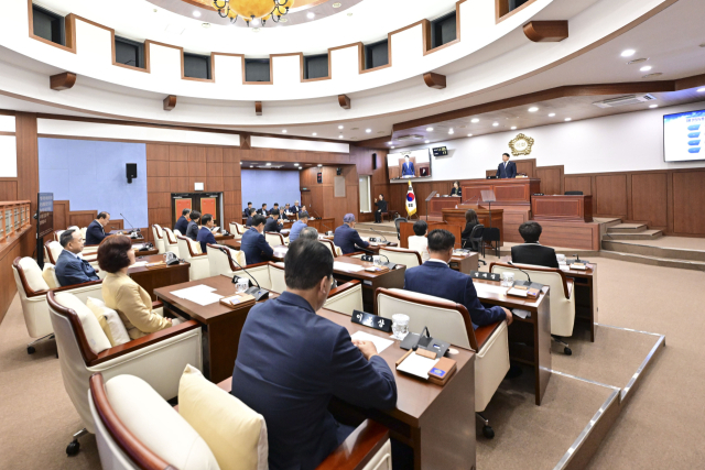 김천시의회, 제255회 임시회 개회