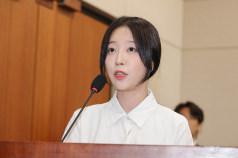 국감 출석한 쯔양 