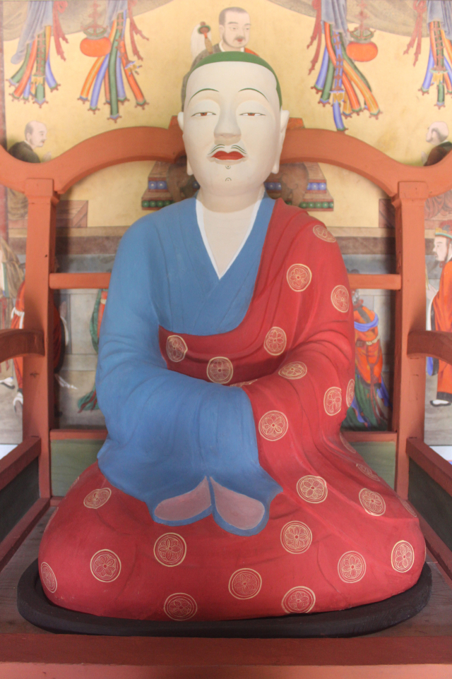 부석사 조사당 목조 의상대사좌상. 영주시 제공