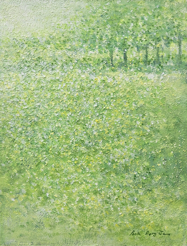 박동조, landscape, 40.9x31.8cm, Acrylic on canvas, 2025
