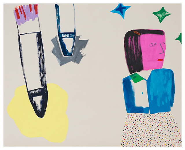 이명미, 2024 Landscape,181.8x227.3cm, acrylic on canvas, 2024