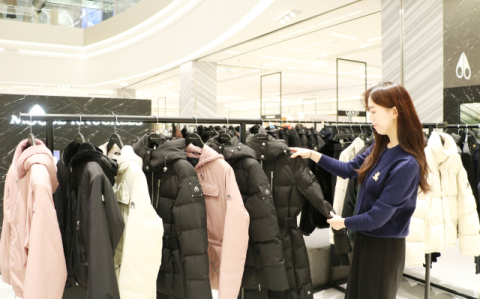[포토뉴스] 대구 신세계, 아우터 브랜드 '무스너클' 팝업  