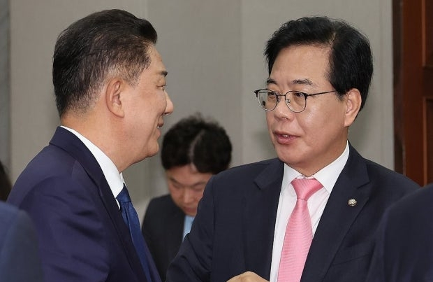 김병기, 송언석. 연합뉴스
