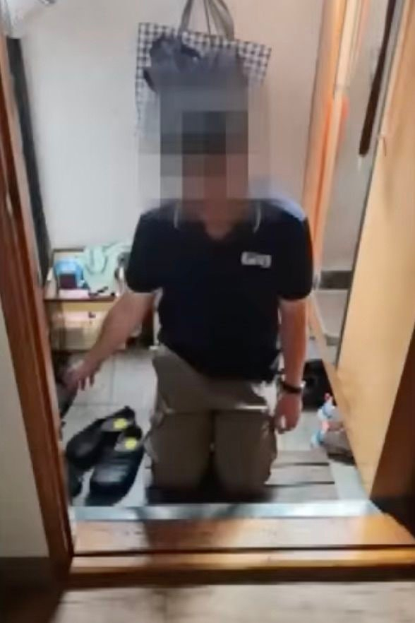 대낮 집에 침입한 낯선 남자…