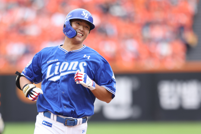 삼성 라이온즈의 김태훈. 삼성 제공