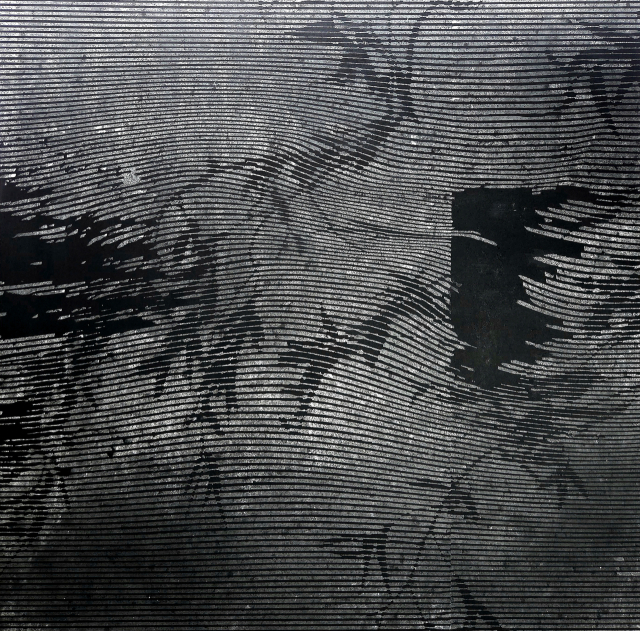 김봉천, 은현2025-3_Hidden-Appearance, Mixed media, 2025, 120x120cm