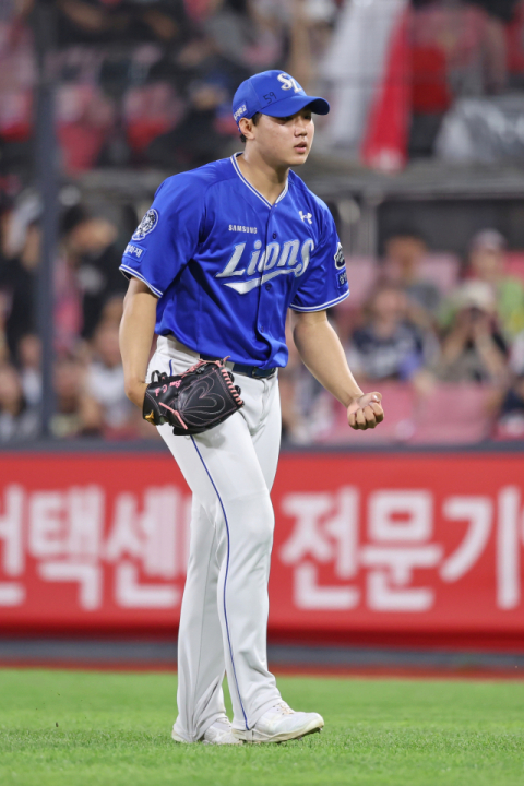 삼성 라이온즈 배찬승, WBC서 볼 수도 있다…예비 투수 명단에 포함