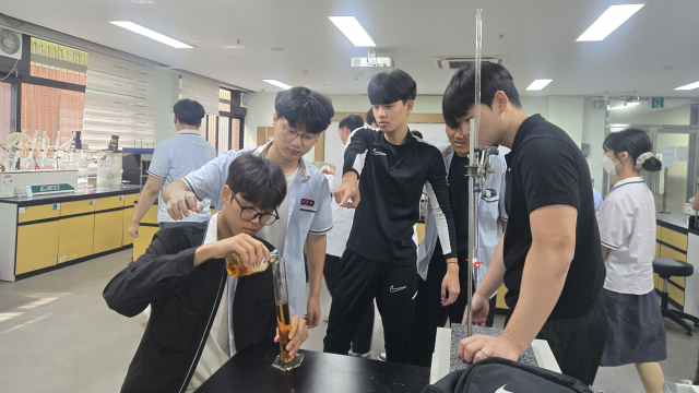 계명문화대가 중소기업 기술사관 참여 고교생을 대상으로 
