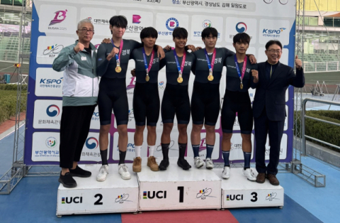 영주제일고 사이클부, 제106회 전국체육대회에서 금2·은1·동1 획득