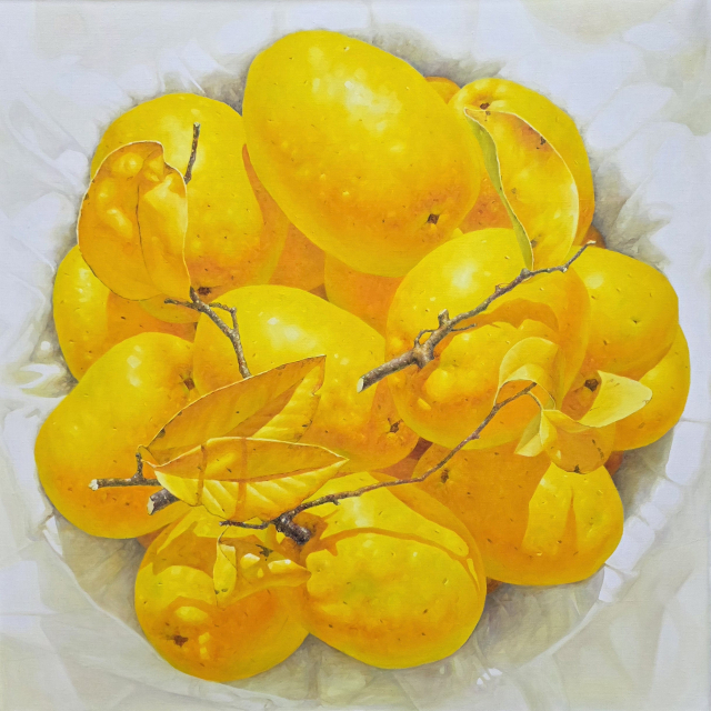 김광한 향기가득, Oil on Canvas, 80x80cm, 2025