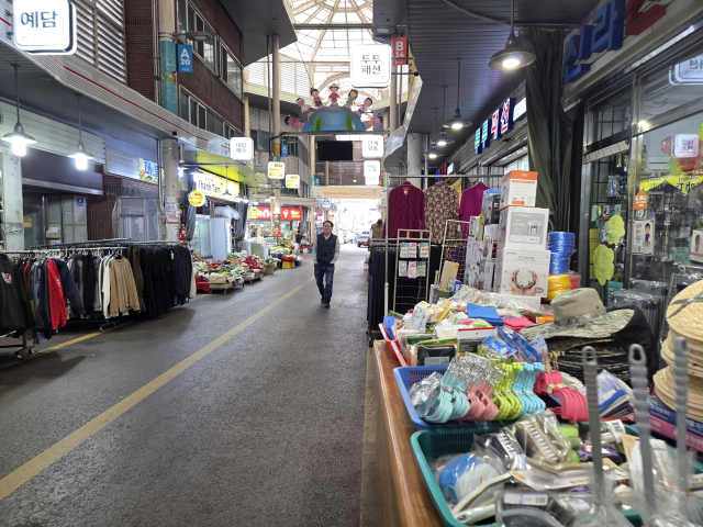 대구 달서구 신당동 와룡시장. 정은빈 기자