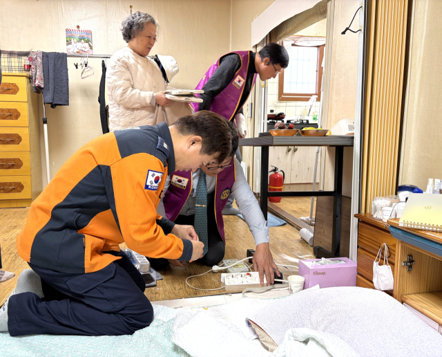 성주소방서·로타리클럽 이웃에 소방시설 보급.