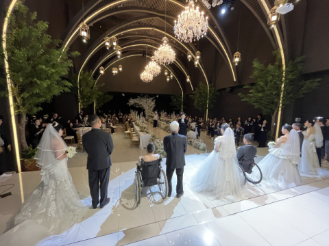 제30회 경북 장애인 합동결혼식 안동서 열려… 다섯 커플 