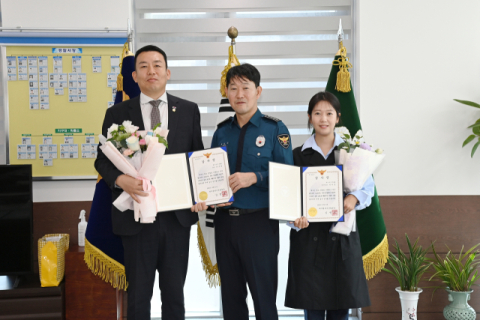이주한 서구의회 의원, 대구경찰청장 감사장 수상