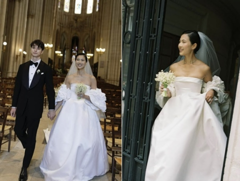 지방시 상속자, 한국계 연인과 '올해 최고의 웨딩마치'…신부 누구길래?