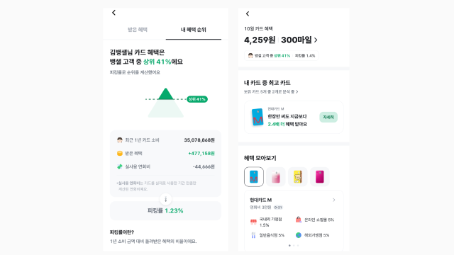 뱅크샐러드 제공