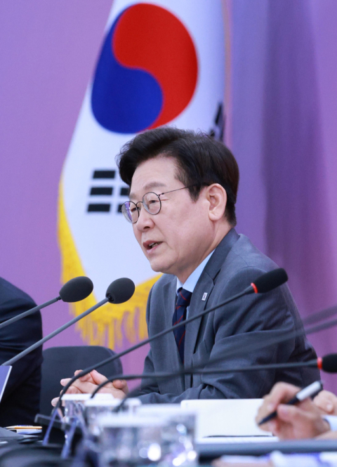 취임 첫 대구 방문 李 대통령 