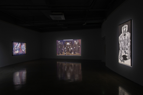 최우영 개인전 '잠 못 드는 이들의 나이테'