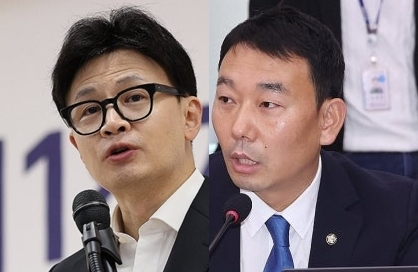 한동훈, 김용민. 연합뉴스