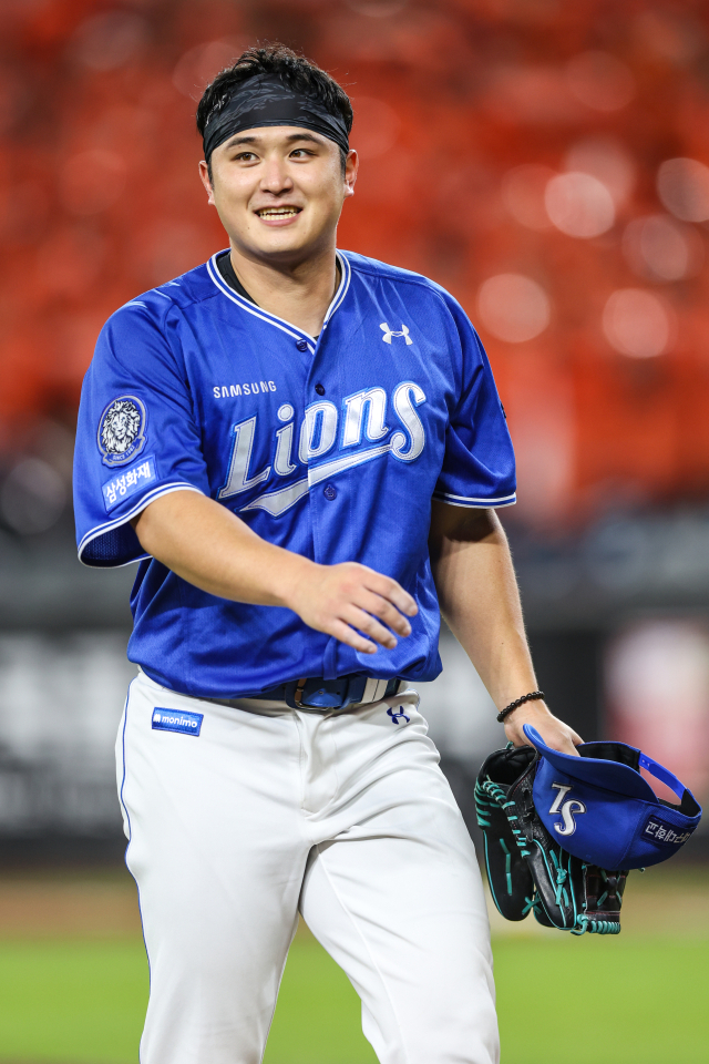 삼성 라이온즈의 최원태. 삼성 제공