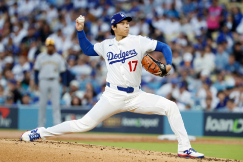 '이도류' 오타니, 개인 첫 월드시리즈 4차전 선발