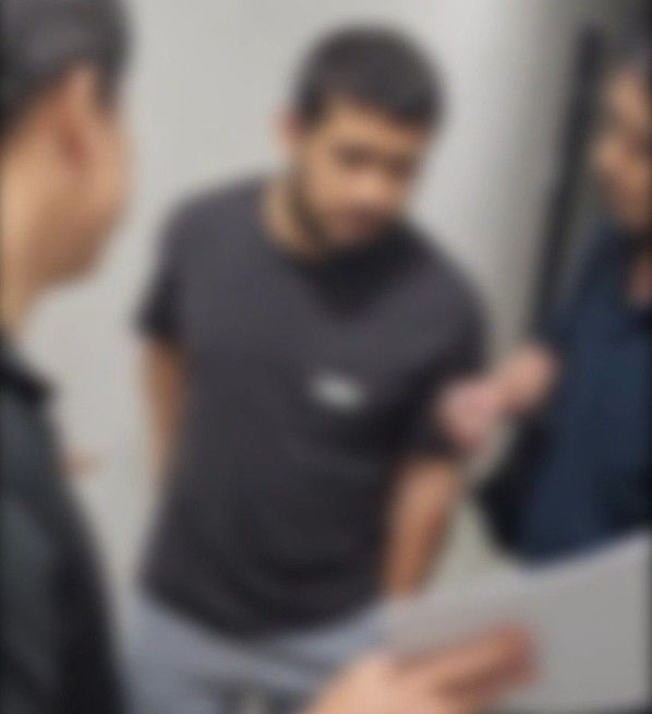 한국에 체류 중이던 외국인이 자선 활동을 가장해 모금한 돈을 팔레스타인 무장정파 하마스에 보낸 우즈베키스탄 국적의 20대 남성. 경기남부경찰청 제공